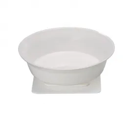 Piatto fondo con sottopiatto a ventosa