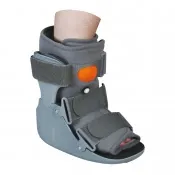 Walker tutore tibio tarsico fisso corto con cuscino ad aria gonfiabile