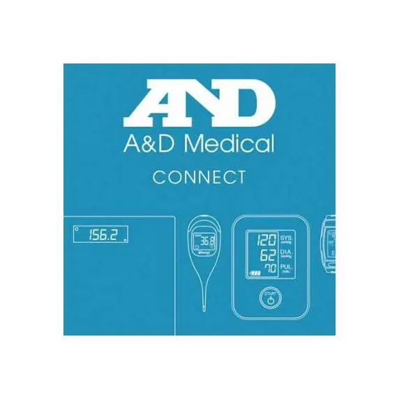 App A&D per la gestione dei dati provenienti da dispositivi A&D Bluetooth per Android e iOs