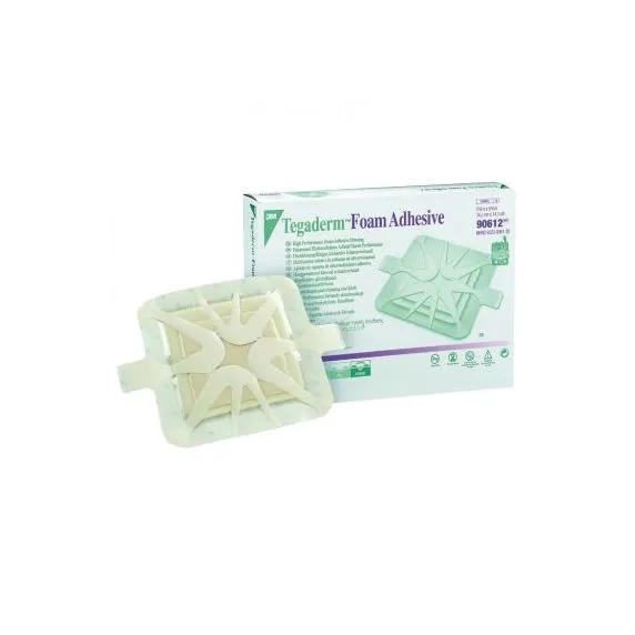 TEGADERM FOAM BORDO ADESIVO medicazione in schiuma di TPU con bordo adesivo